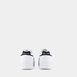 CHAMPION Sportive^S11576 Foul Play Platform Wht/Blk - Sportive Bianco