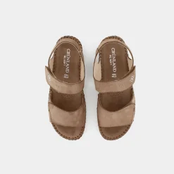 GRUNLAND Sandali^Sa1208 Palo Sandali Beige