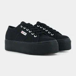 SUPERGA Sportive^S91111Lw 2790 Platform Full Black - Sportive Nero