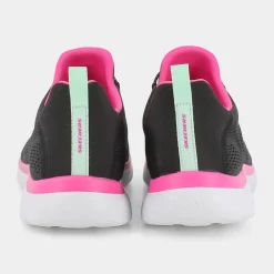 SKECHERS Sportive^149523 Summits Black Mesh/Hot Pink - Sportive Nero