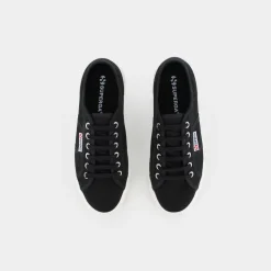 SUPERGA Sportive^S21384W 2740 Platform Black-F Avorio - Sportive Nero