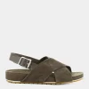 TIMBERLAND Sandali^Tb0A41Nq - Oliva - Sandali Verde