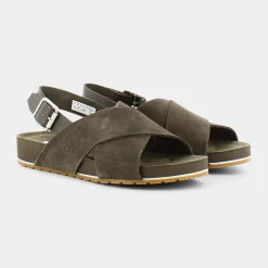 TIMBERLAND Sandali^Tb0A41Nq - Oliva - Sandali Verde