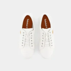 TIMBERLAND Stringate^Tb0A5P5Gl771 Seneca Bay Canvas Blanc De Blanc - Stringate Bianco