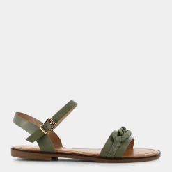 SHEEN Sandali^Tx-E23D-05 Oliva - Sandali Verde