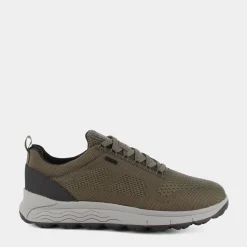 GEOX Sneakers^U26Fdb000Zgc3277 Spherica 4X4 B Abx Dk Olive - Sneakers Verde