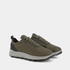 GEOX Sneakers^U26Fdb000Zgc3277 Spherica 4X4 B Abx Dk Olive - Sneakers Verde