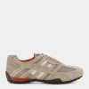 GEOX Sneakers^U4207K02214C0845 Snake /Dk Orange - Sneakers Beige