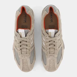 GEOX Sneakers^U4207K02214C0845 Snake /Dk Orange - Sneakers Beige
