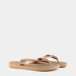 HAVAIANAS Infradito^4137428W Top Tiras Rose/Gold - Infradito Oro