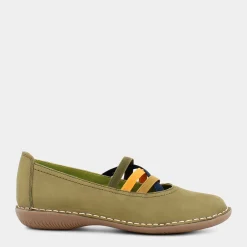 PATTI DI LUNA Mocassini^Wr-E22D-50 Ballerina Verde