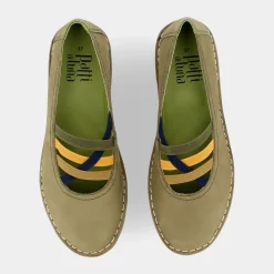 PATTI DI LUNA Mocassini^Wr-E22D-50 Ballerina Verde