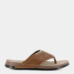 FRATELLI PIETRINI Sandali^Wr-E23U-10 - Marrone - Infradito Beige